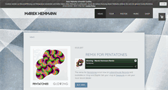 Desktop Screenshot of marekhemmann.com
